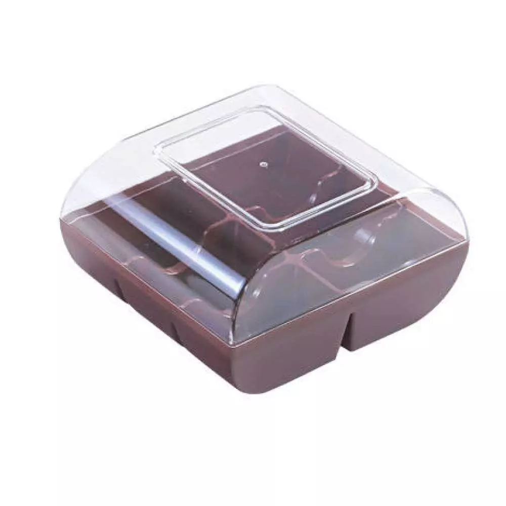 Коробки для макаронс на 6 шт, 90 шт в упаковке Silikomart Brown 6