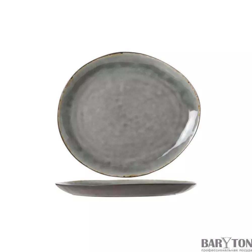 Тарелка овальная Cosy&Trendy Laguna blue-grey 32,5Х28,5 см 5556322 - Фото 2