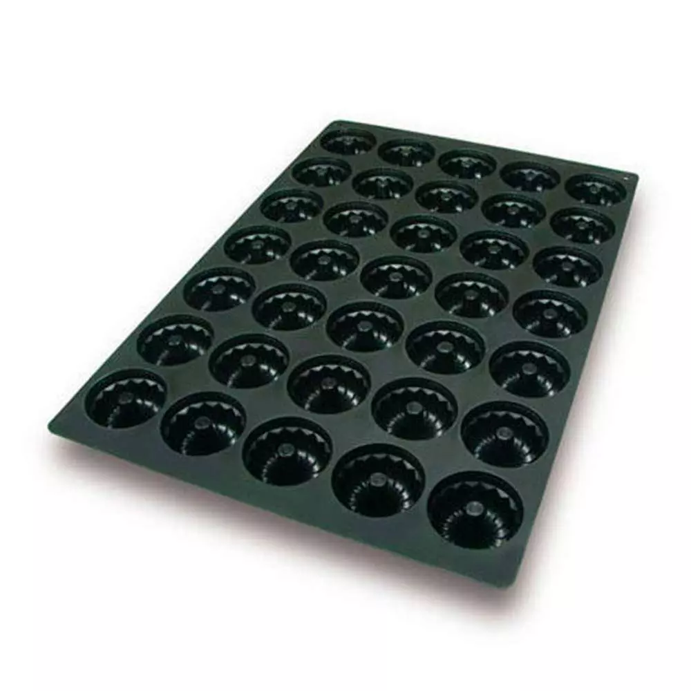 Силиконовая форма для десертов КЕКС d 7,2 см Silikomart SQ011/YL - Фото 2