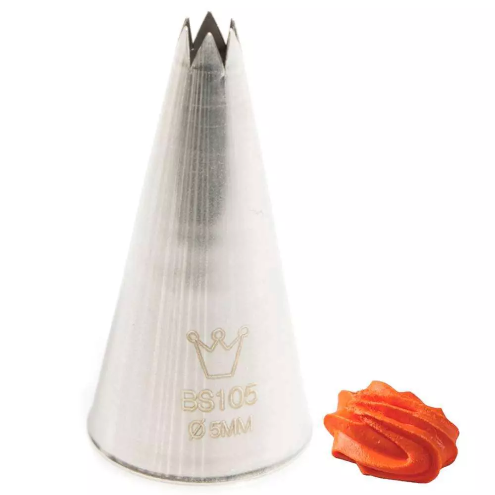 Кондитерская насадка OPEN STAR d 5 мм Martellato BS 105