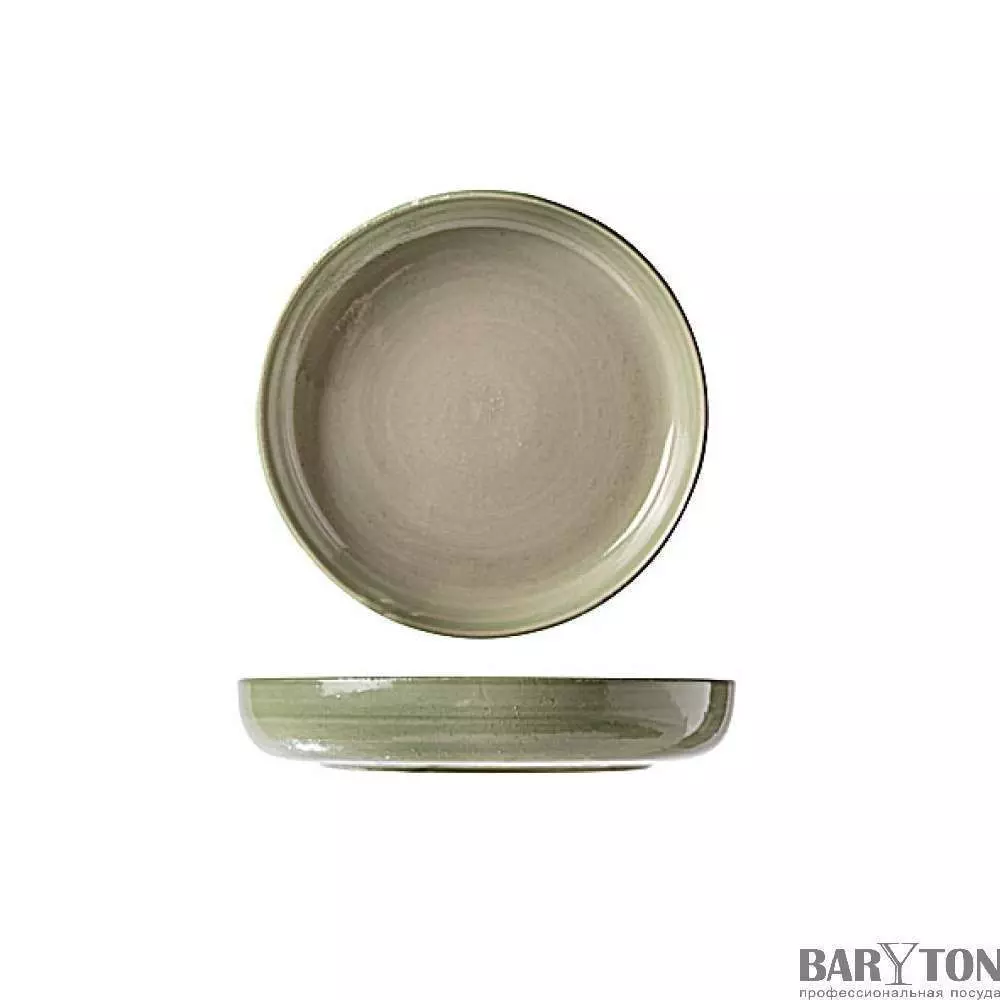 Тарілка глибока Cosy&Trendy Destino D21.5XH3.5 см зелена - 6275022 - Фото 2