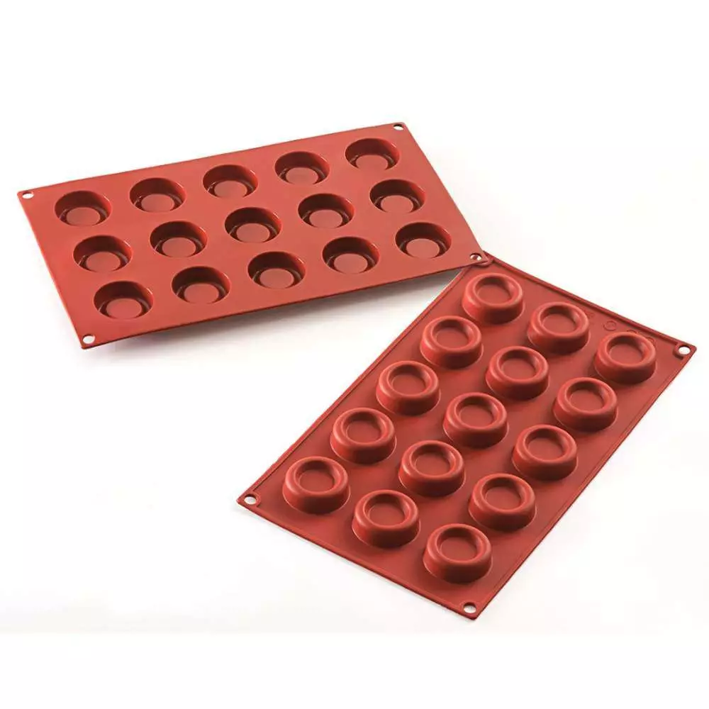 Силиконовая форма для десертов MINI DESSERT ROUND Silikomart SF178/C