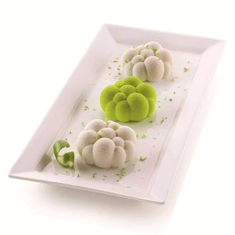 Силіконова форма для десертів BOLLICINE 6х85 мл Silikomart BOLLICINE - Фото 2