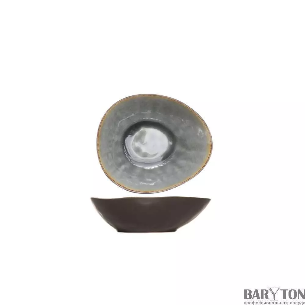 Салатник овальный Cosy&Trendy Laguna blue-grey 20Х16,5ХH6 см 5556319 - Фото 2