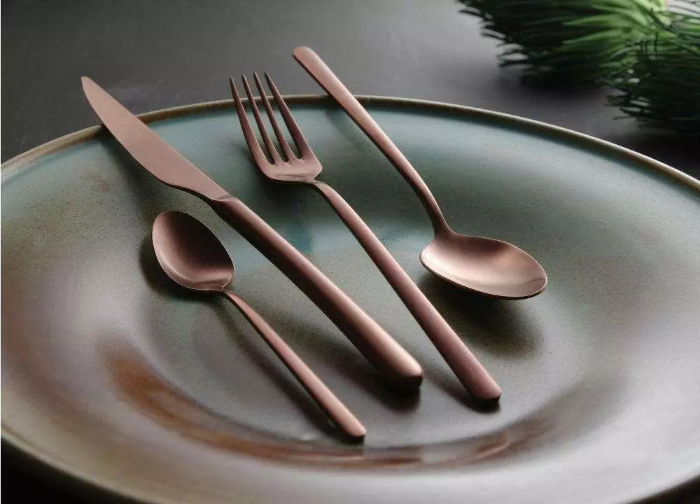 Чайная ложка Fine Dine Amarone Bronze 14,6 см бронза 764978 - Фото 2