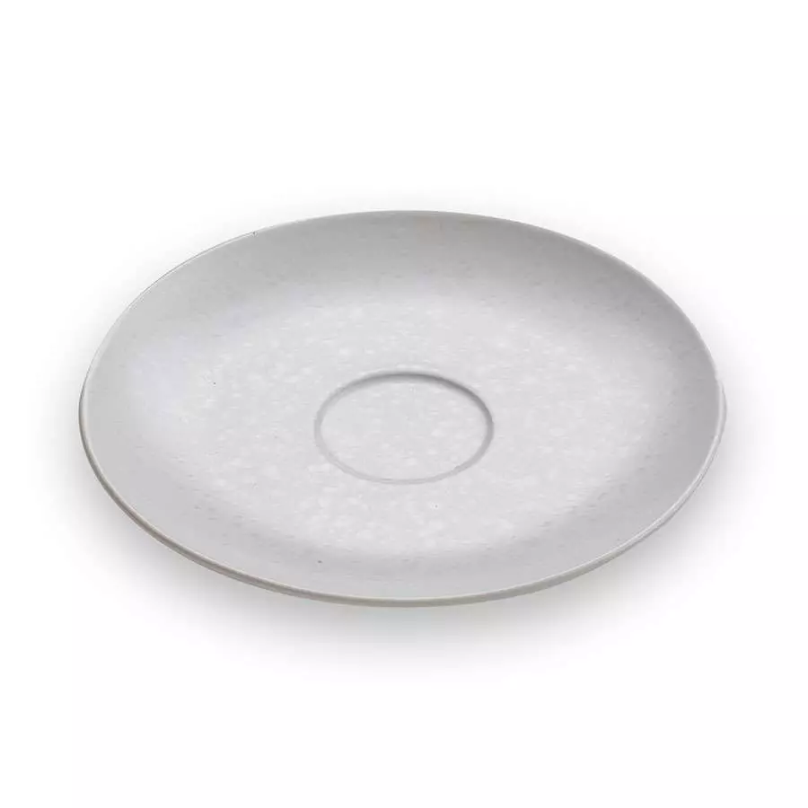 Блюдце для чашки 200 мл Ariane Oxide elevated 16 см pearl white - AVCARNA70014016 - Фото 2
