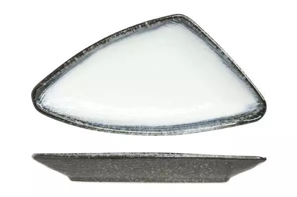 Тарелка треугольная Cosy&Trendy Sea pearl 20Х10 см 9632649 - Фото 1