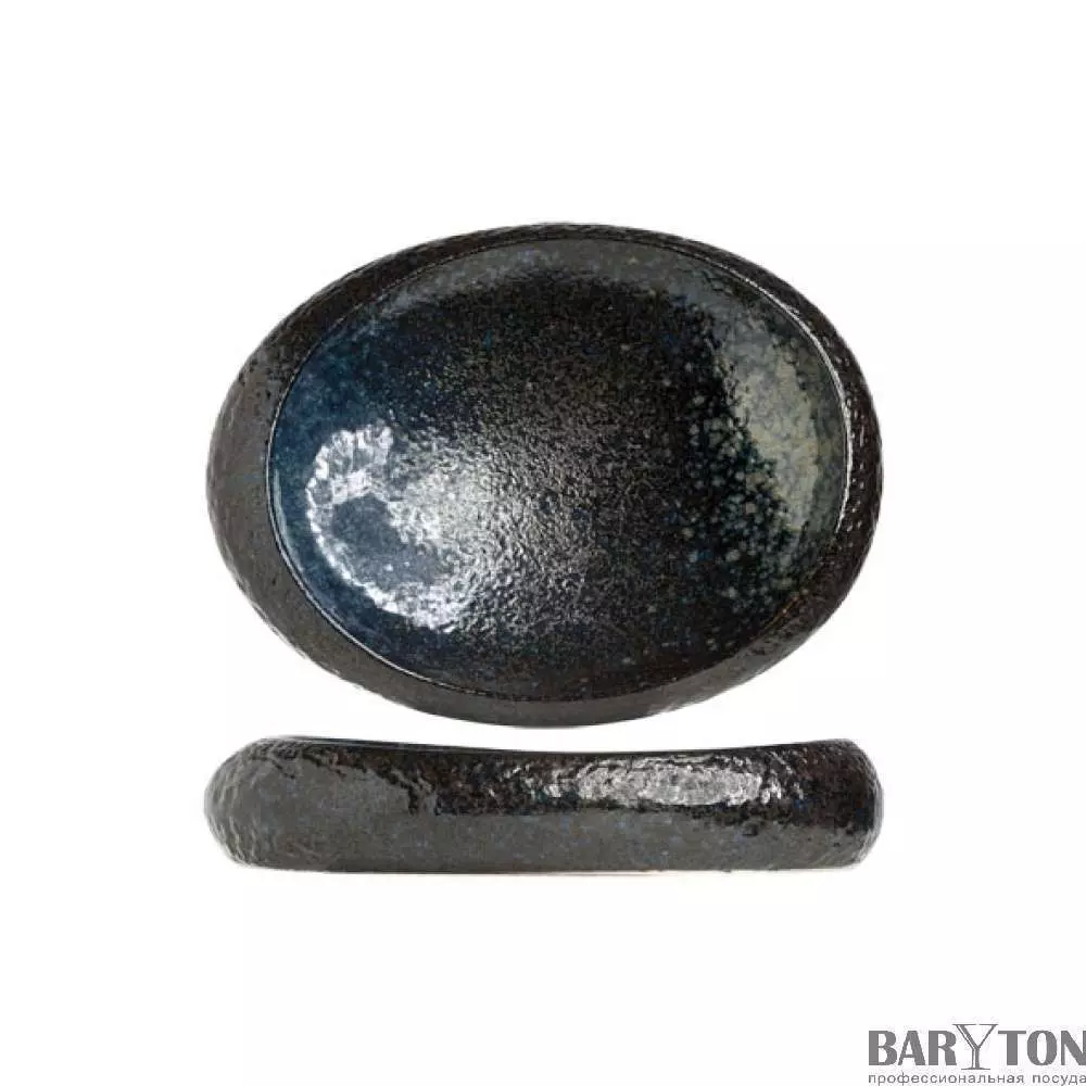 Салатник овальний Cosy&Trendy Black yoru 32Х24 см - 9633339 - Фото 2