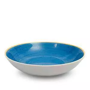 картинка Тарілка глибока Ariane Twister Blue 25 см - AVCARN264012025 від магазину BarYton