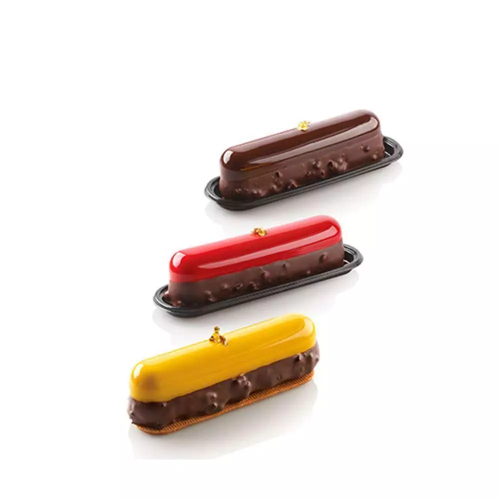 Силиконовая форма для десертов L'ECLAIR Silikomart L'ECLAIR 120 - Фото 2