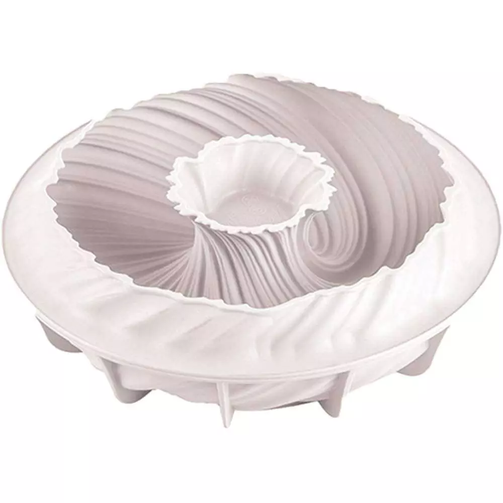 Силиконовая форма для торта INTRECCIO 1000 мл Silikomart INTRECCIO 1000 - Фото 2