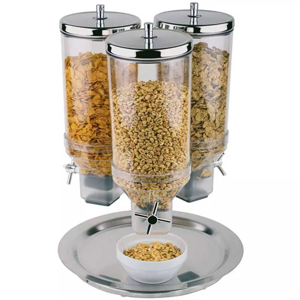 Диспенсер для мюсли тройной 3x4,5 л APS 11970