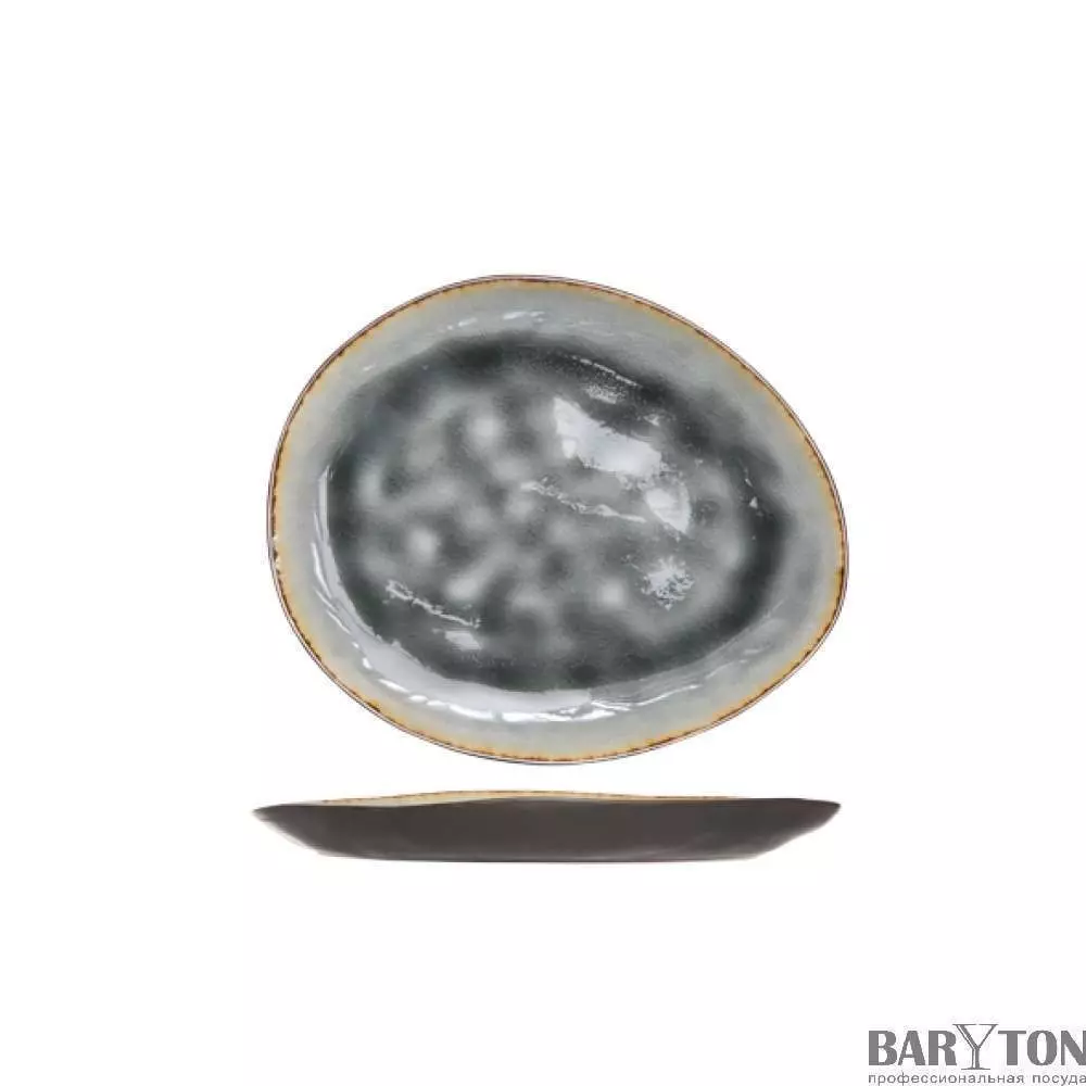 Тарiлка овальна Cosy&Trendy Laguna blue-grey 19,5Х16 см - 5556320 - Фото 2