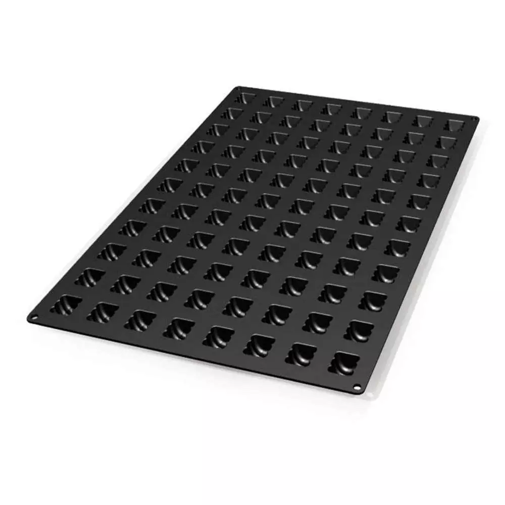 Силиконовая форма для десертов ВОЛНА 3х2,5 см Silikomart SQ048/YL - Фото 2