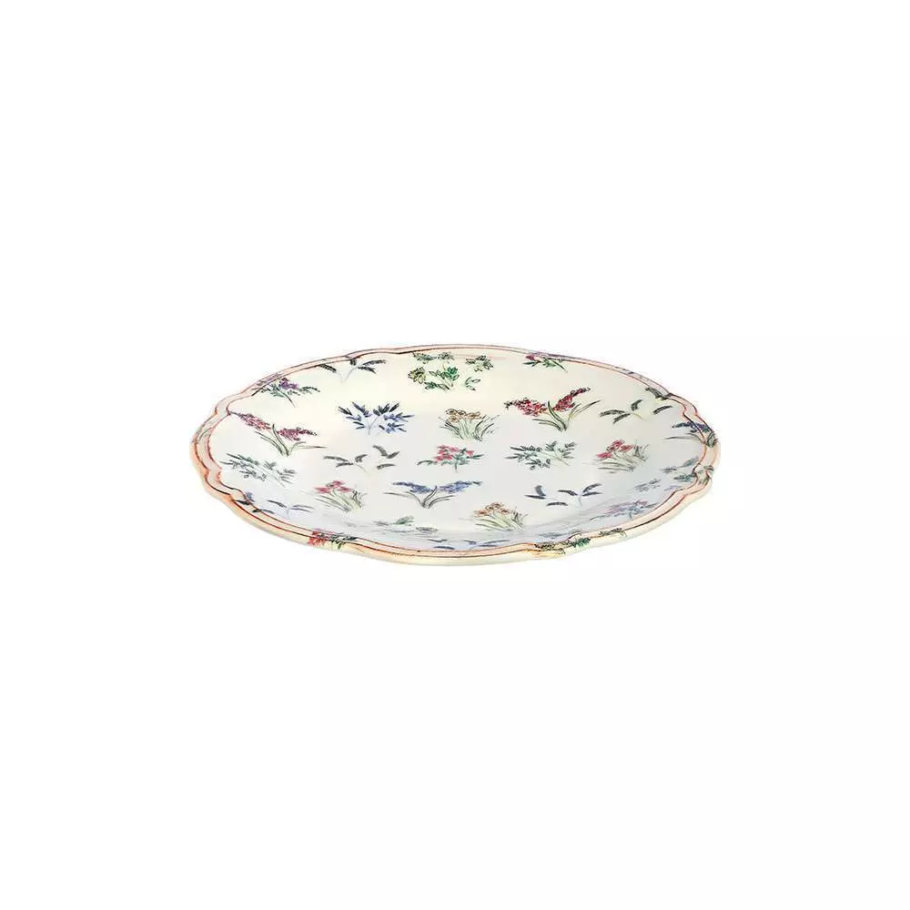 Тарелка мелкая Porser Home Amber 27 см FLY27DZPRS1056 - Фото 2