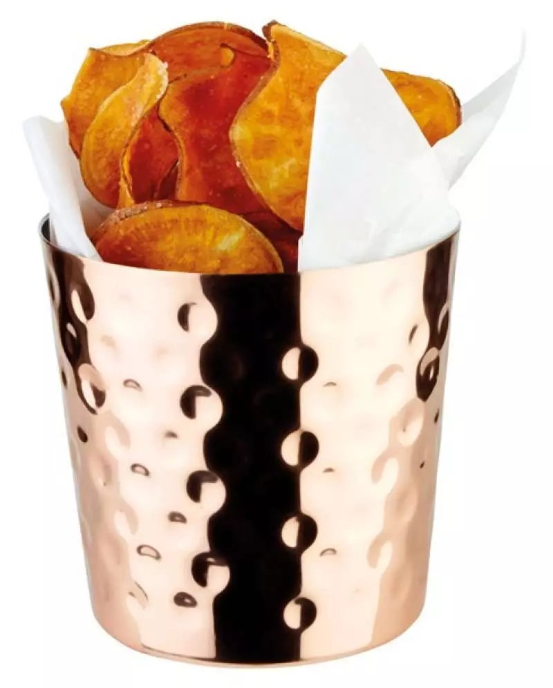 Чашка для сервірування APS d8,5Xh8,5 см 350 мл мідна - 40618