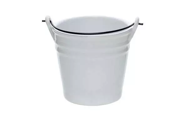Мини ведро  (для подачи) Cosy&Trendy D10.3XH9.7 см 400 мл белое 9428010