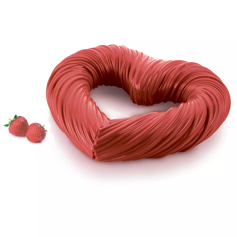 Силиконовая форма для торта Сердце 1250 мл Silikomart HEARTBEAT - Фото 1