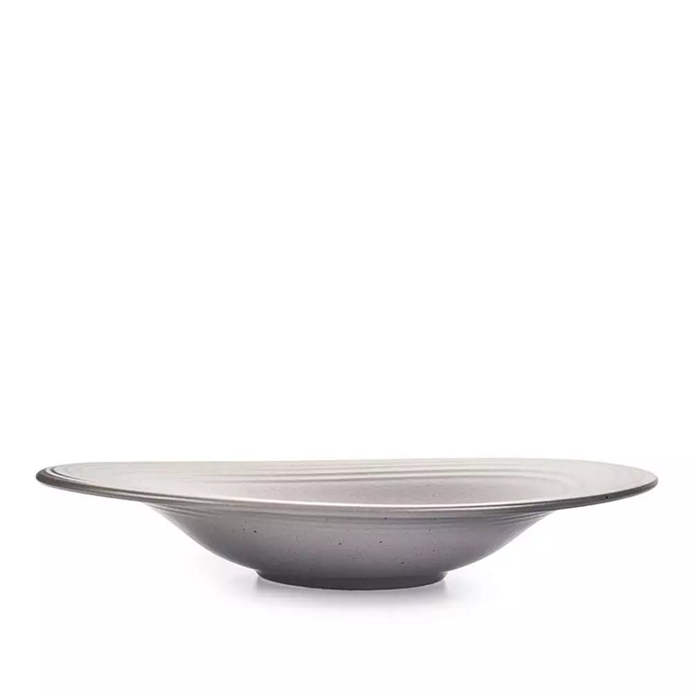 Салатник, тарелка шырокая для пасты Ariane Artisan 29 см pebble AARARN033022029 - Фото 3