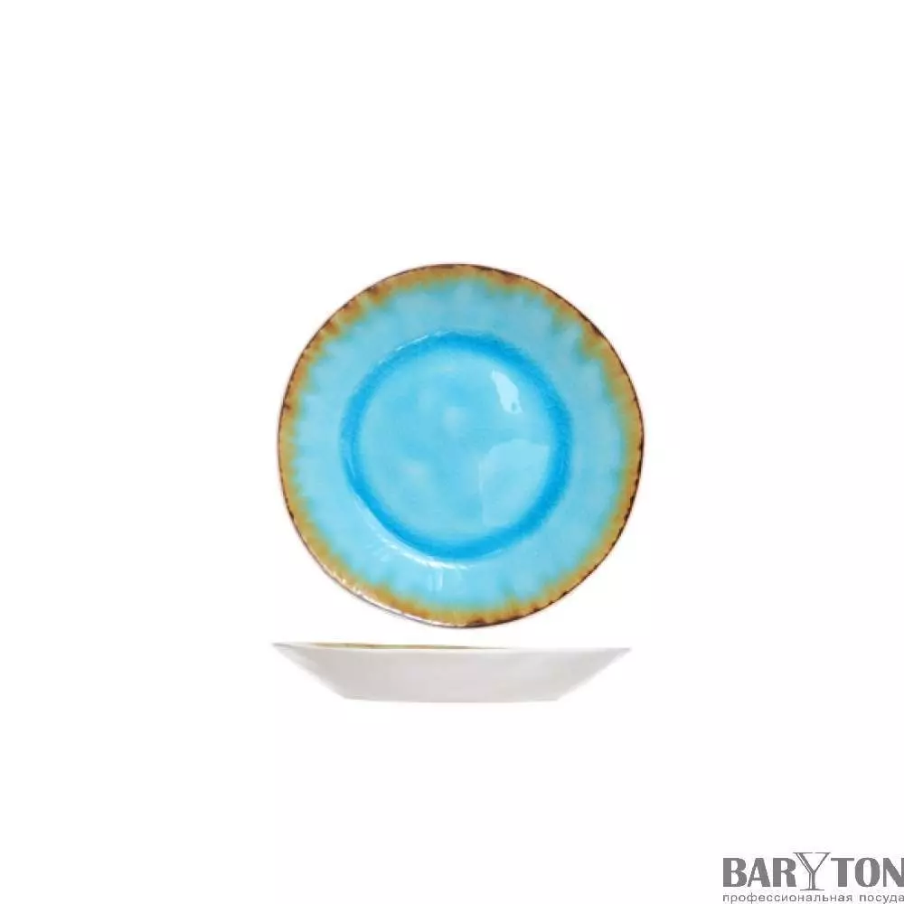 Блюдце Cosy&Trendy Laguna azzurro 15 см - 1164065 - Фото 2