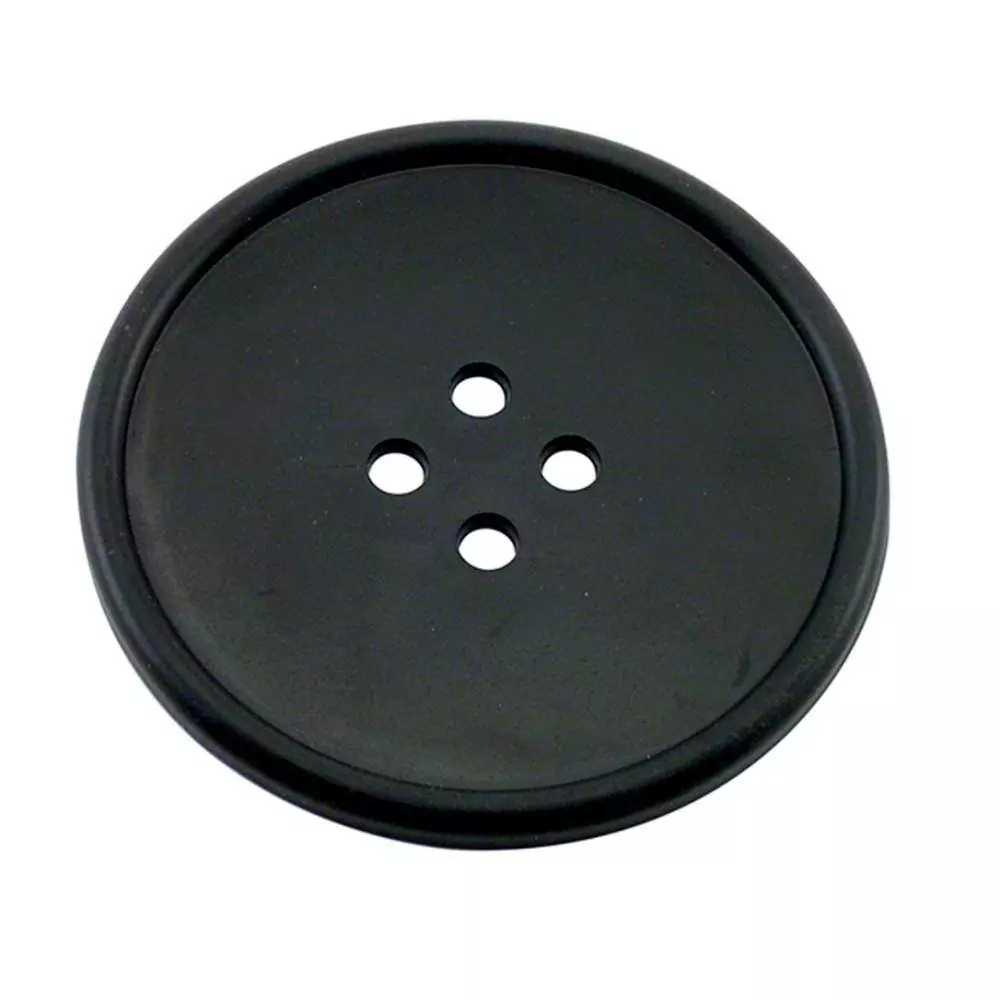 Костер подставка "Button" черный, каучук The Bars D001B