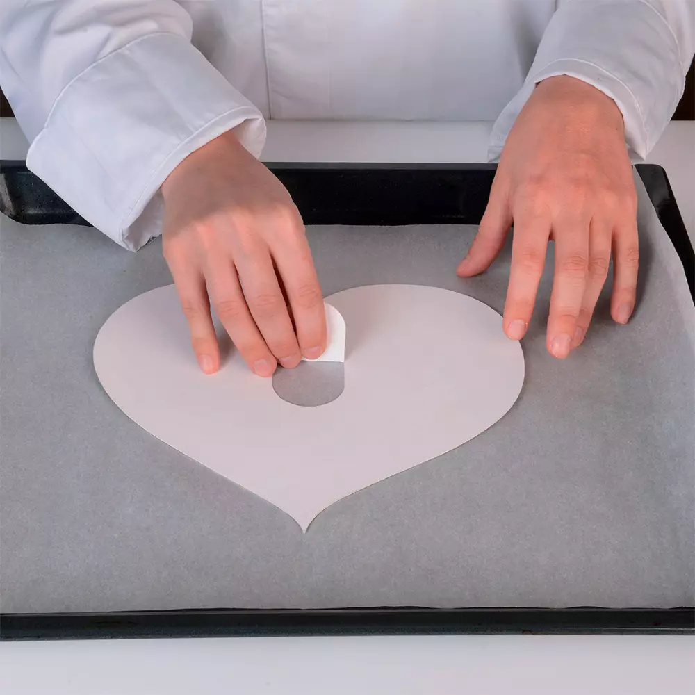 Силіконова стрічка + 4 фігурні підложки для десертів Silikomart - Free Bake - Фото 2