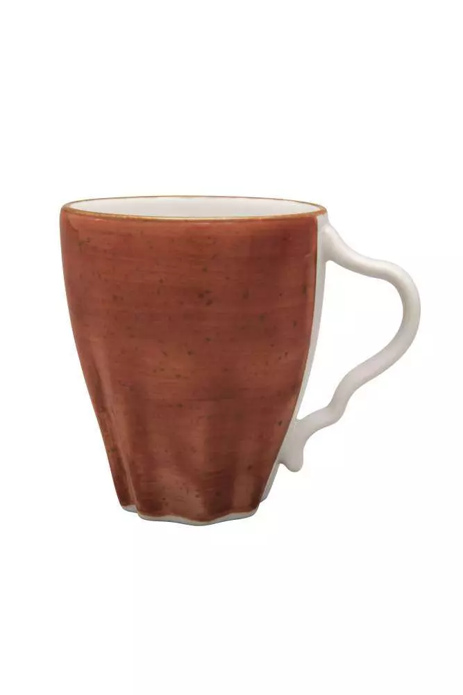 Чашка Lubiana Stone age decor 350 мл кирпичная 4610-6630M