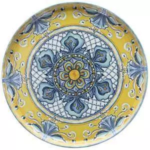 картинка Тарілка з бортом Tognana Positano 27 см yellow Z001278614 від магазину BarYton
