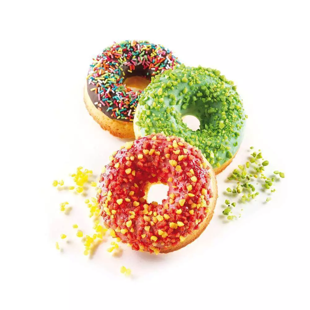 Силиконовая форма для десертов MINI DONUTS Silikomart Mini Donuts - Фото 2