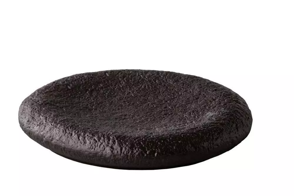 Тарелка мелкая Studio Raw Pillow d25Xh4 см black RD20012