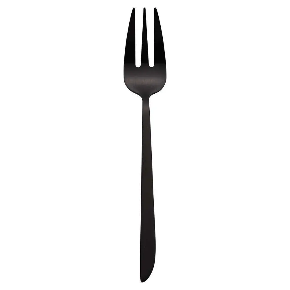 Вилка для торта Eternum Orca mat black 1485-4