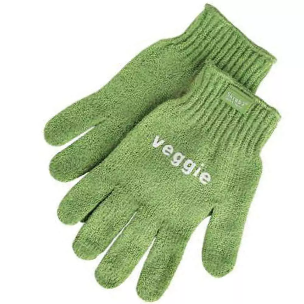 Перчатки для очищения, зеленые Paderno 48518-02