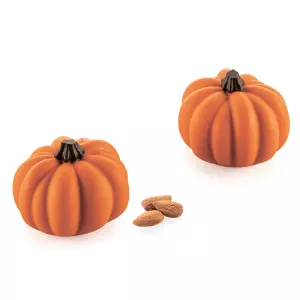 картинка Силіконова форма для десертів Гарбуз 100 мл Silikomart - DELICA від магазину BarYton