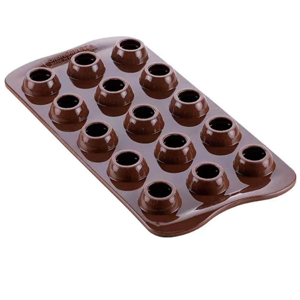 Силиконовая форма для шоколада CHOCO SPIRAL Silikomart SCG053 - Фото 2
