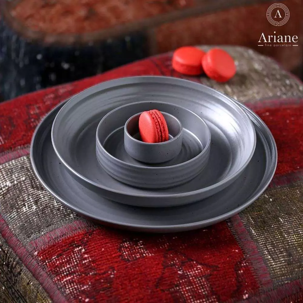 Тарілка Ariane Artisan 27 см pebble - AARARN033011027 - Фото 3