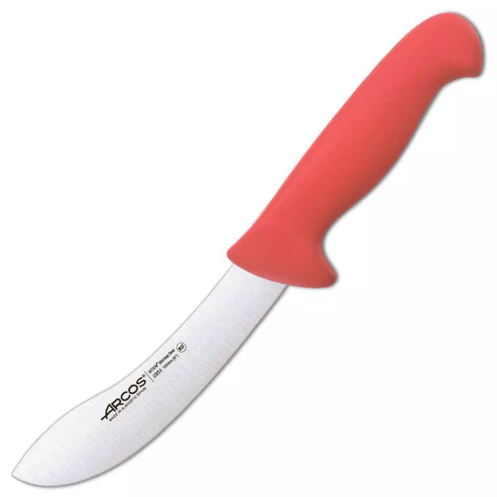 Ніж для зняття шкури 160 мм «2900» червоний Arcos - 295322