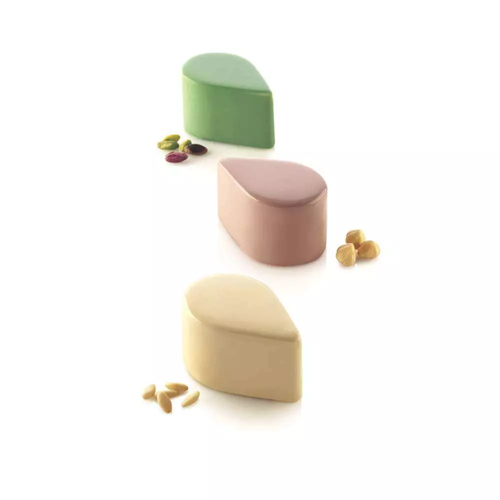 Силиконовая форма для десертов MULTIFLEX DROP 125 мл х 15 шт Silikomart MULTIFLEX DROP 125/3 - Фото 2