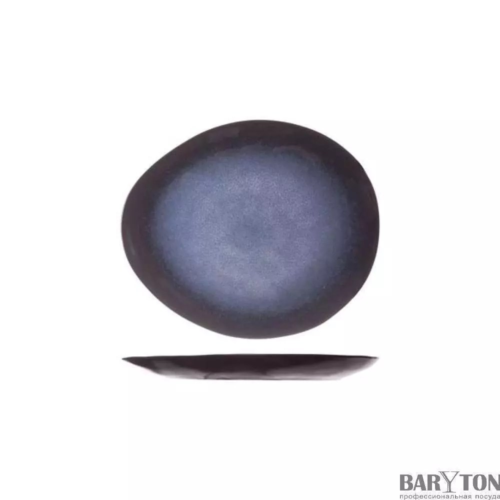 Тарелка десертная овальная Cosy&Trendy Sapphire 20,5Х17,5 см 8642121 - Фото 2