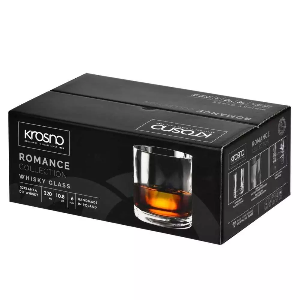 Склянка Krosno Romance 320 мл - 5900345795355 - Фото 2
