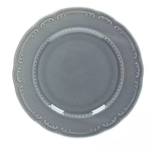Тарілка мілка Tognana Vecchio Vienna 28 см grigio - VW000280772