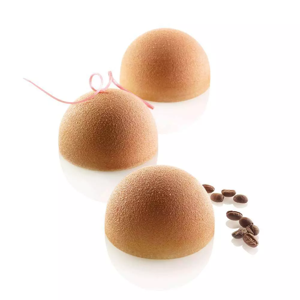 Силиконовая форма для десертов ПОЛУСФЕРА d 7 см Silikomart SQ064 - Фото 1