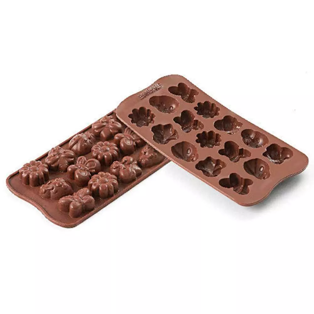 Силиконовая форма для шоколада Весна 111 мл Silikomart SCG24 - Фото 2
