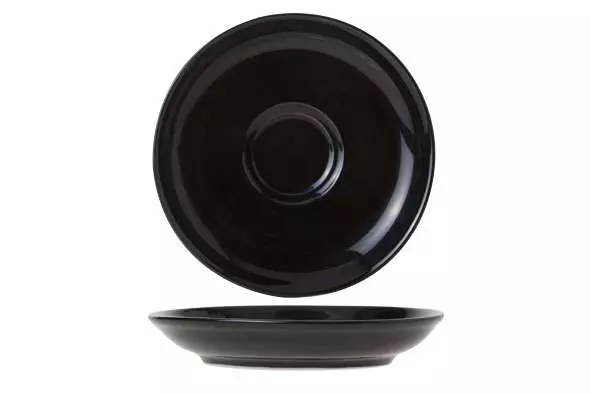 Блюдце Cosy&Trendy Barista 13 см ( к чашке 70-150 мл) черное 4181013