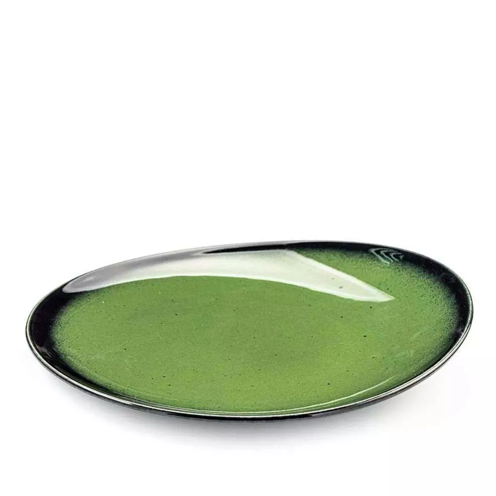 Тарелка Ariane Vital Coupe elevated 27 см splash edge green  AVCARN224111027