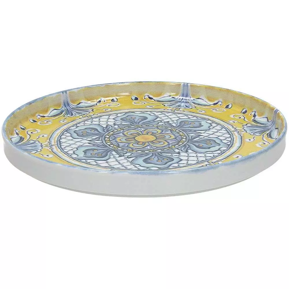 Тарелка с бортом Tognana Positano 27 см yellow Z001278614 - Фото 2