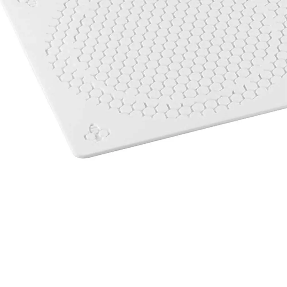 Силиконовый коврик для декора "Медовые соты" d 14-18 cм Silikomart ALVEOLE 9 - Фото 2