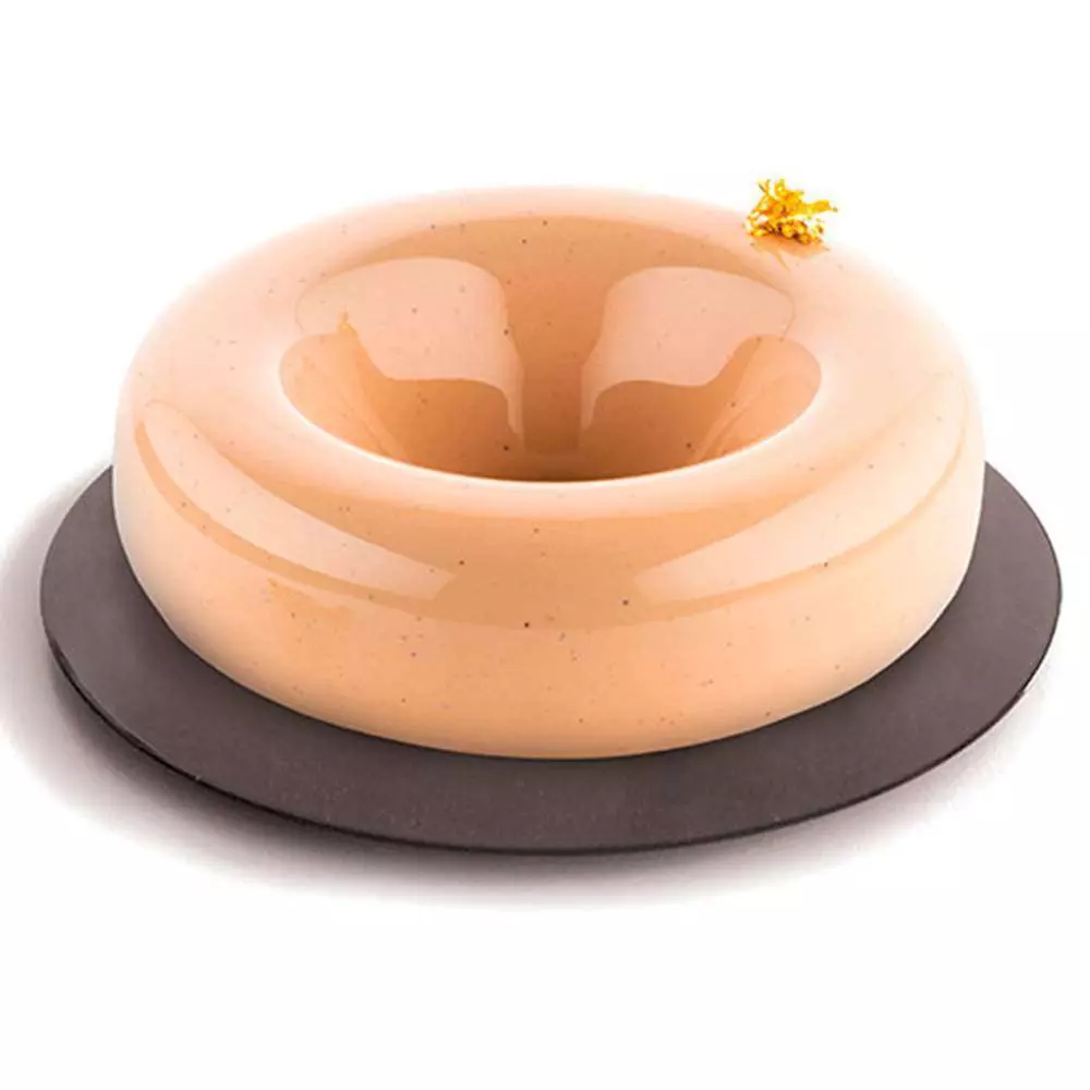 Набор подставок под десерты 10 шт ø165 h 7 мм Silikomart SET 10 TRAYS ROUND ø165 H 7 MM - Фото 2