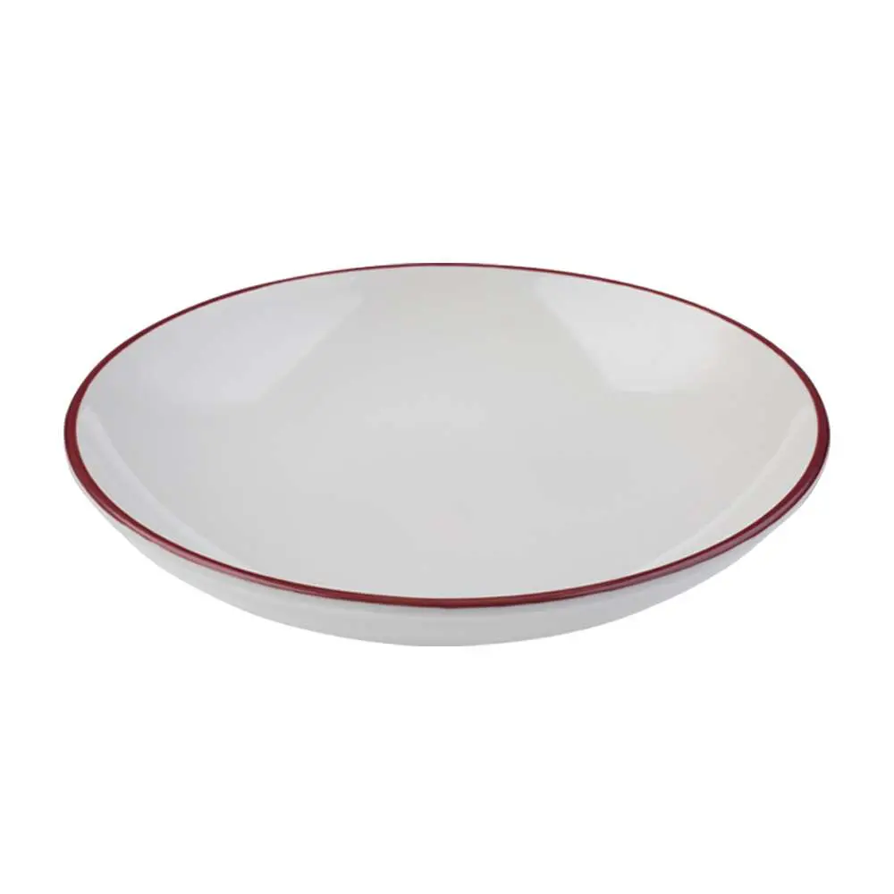 Тарілка глибока ID Fine Modest Maroon 550 мл 20 см 13001-121120 - Фото 1