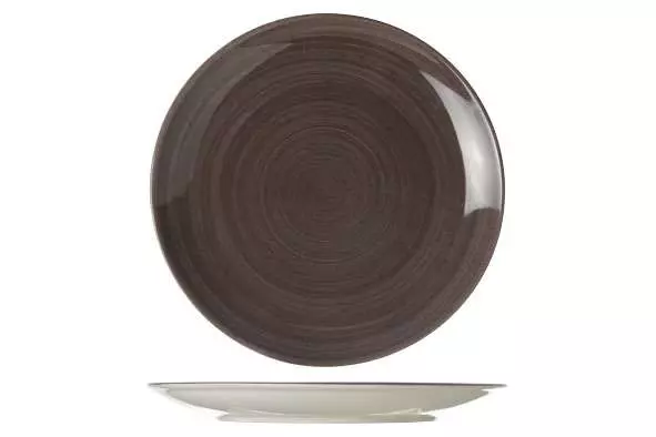 Тарілка Cosy&Trendy Twister carbon 27 см brown - 6400027