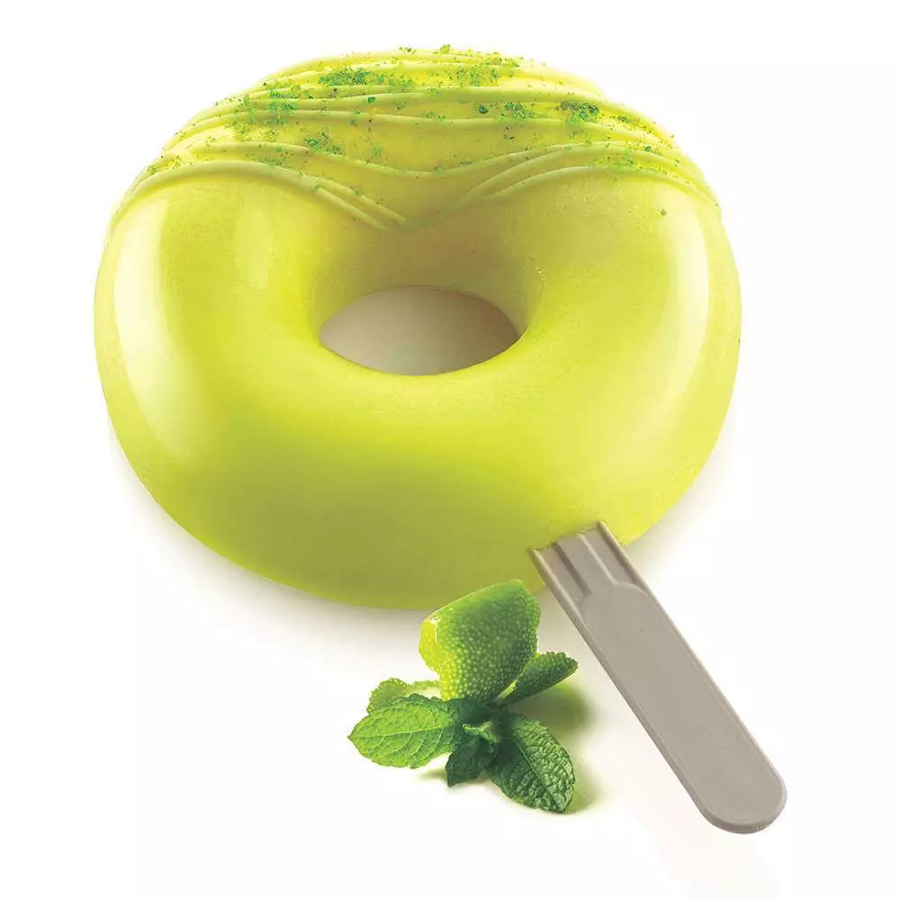 Набор форм для мороженого с подносом DONUTS Silikomart GEL13 DONUTS - Фото 1